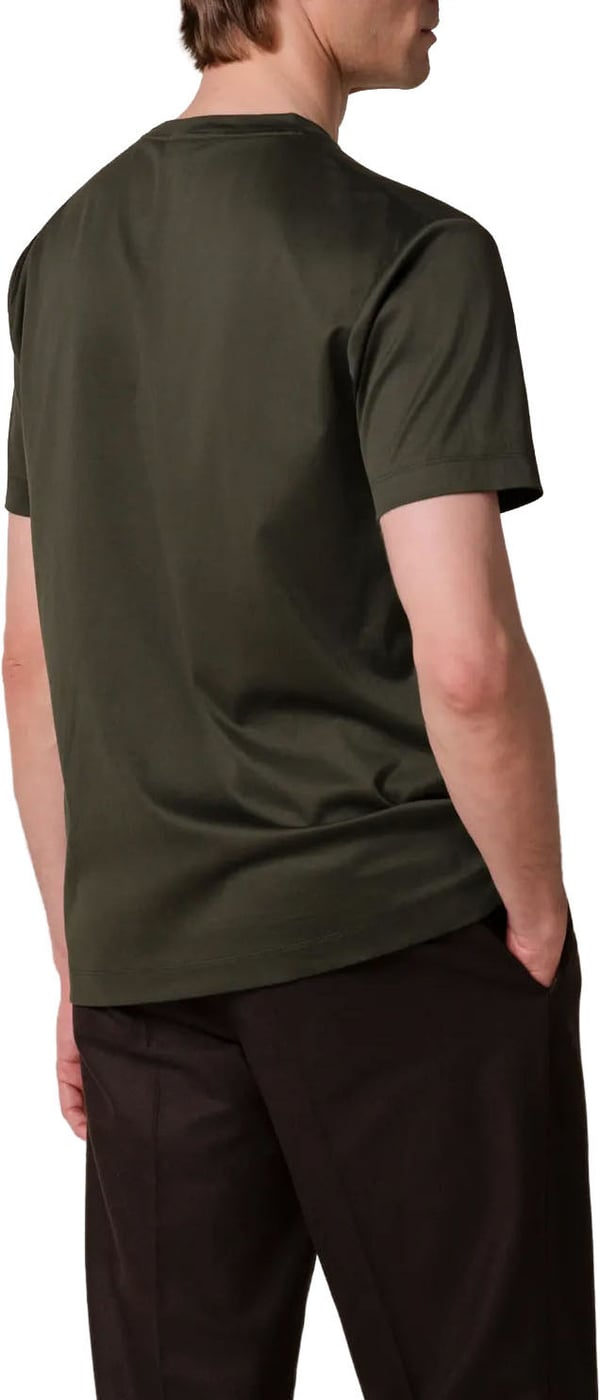 Profuomo - T-shirt crew neck SS - PPXT30002F - Z3 Dark green