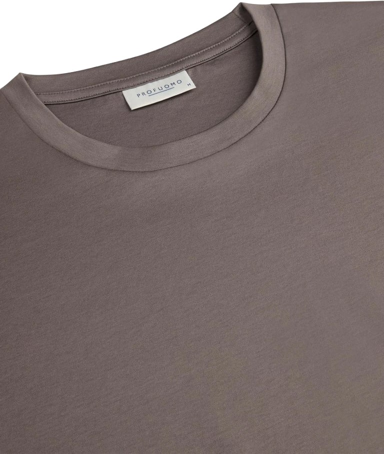 Profuomo - T-shirt crew neck SS - PPXT30002K - R Purple