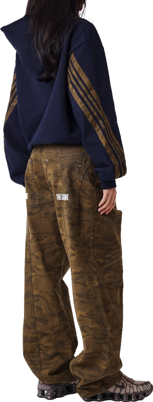 Project X Paris Barrel Camo Broek Dames Olijfgroen