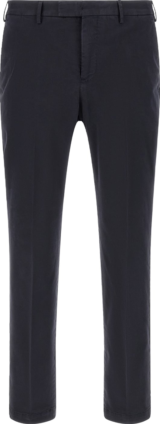 PT Torino Blue Cotton Casual Pants