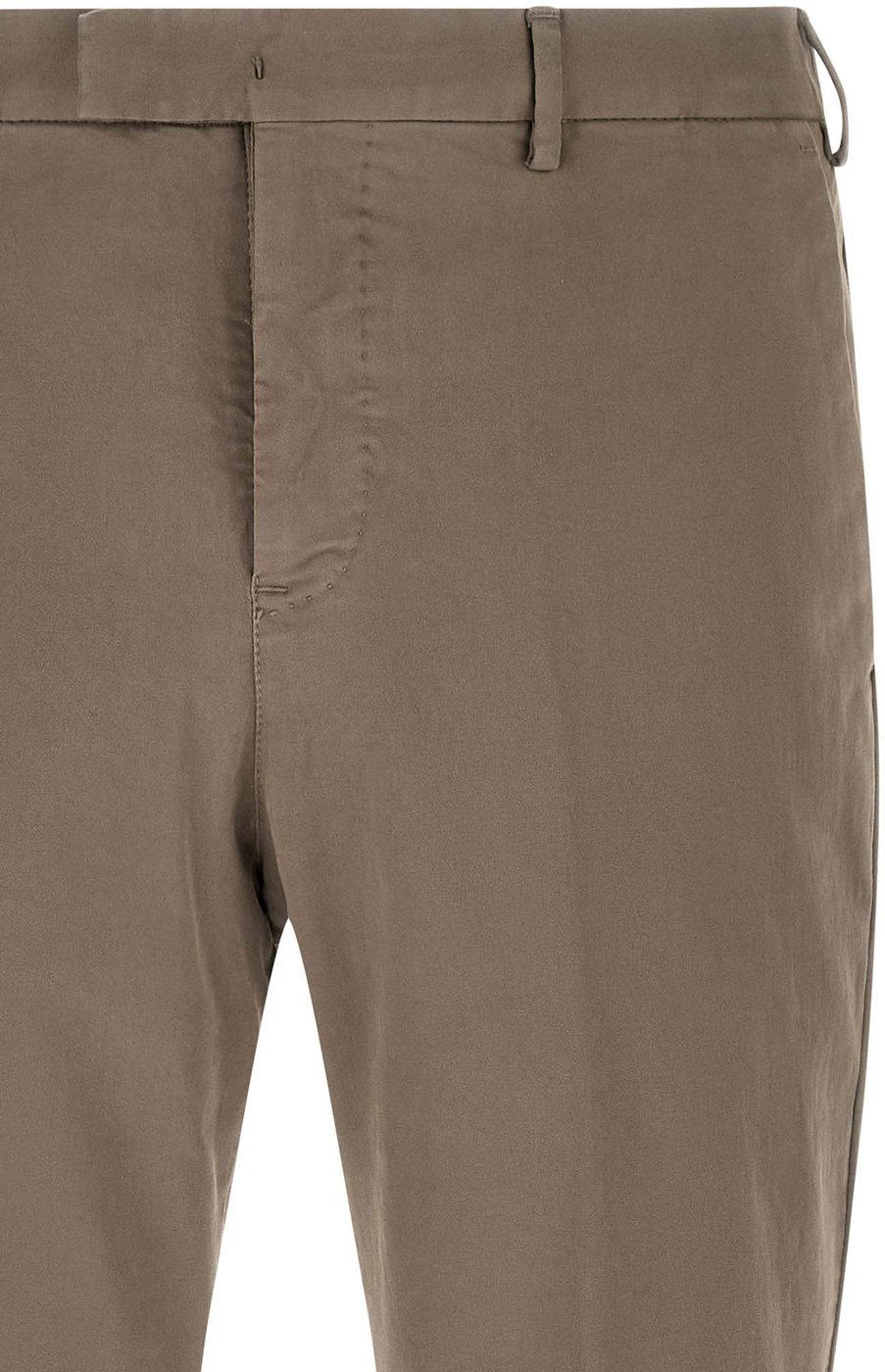 PT Torino Beige Cotton Casual Pants