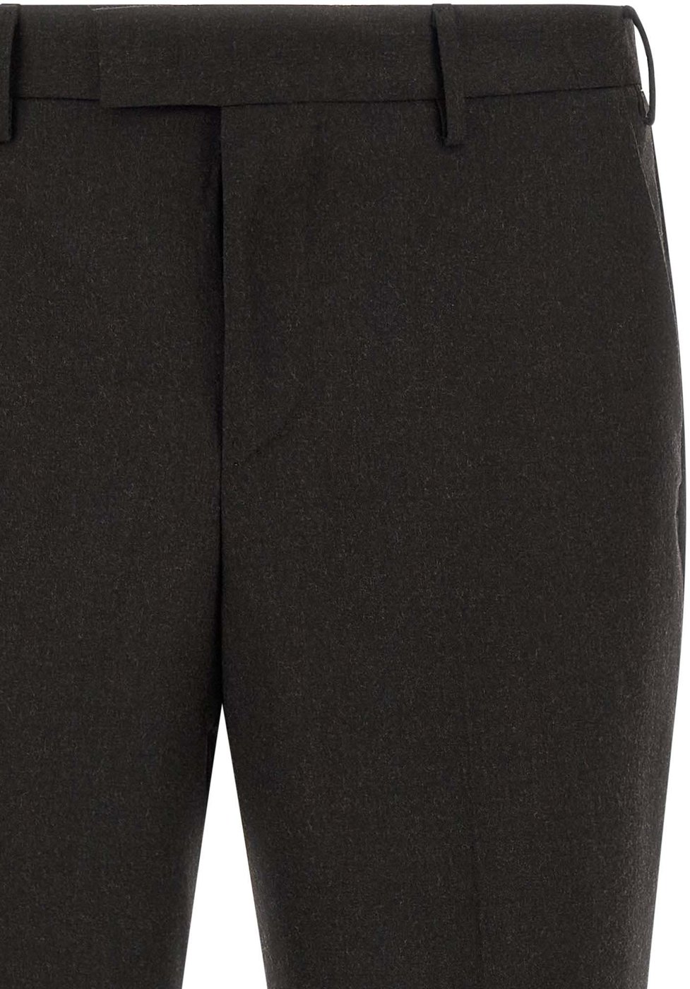PT Torino Brown Virgin Wool Dress Pants