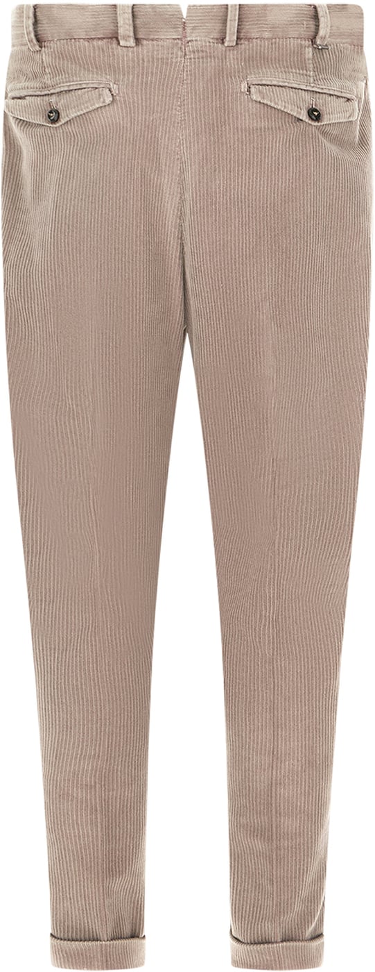 Pt Torino Mauve corduroy pants
