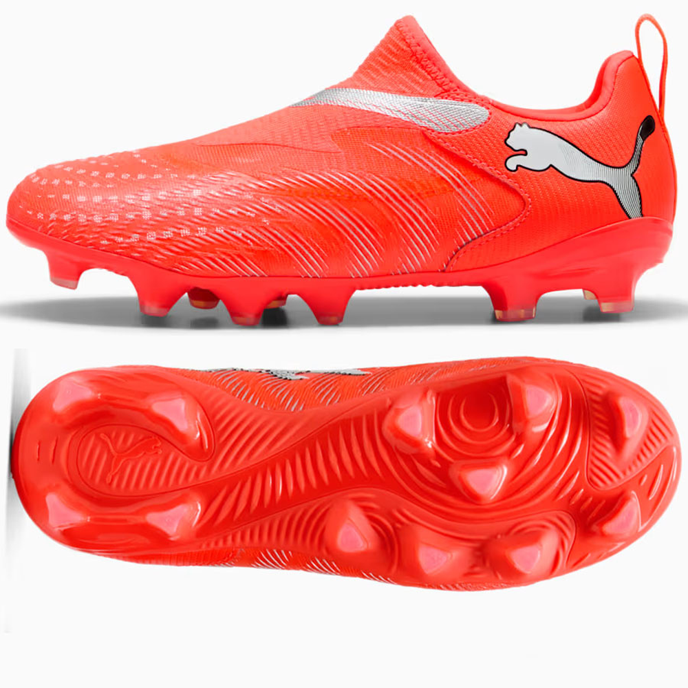 Puma Future 9 Match LL FG/AG Jr Glowing Red White Black Silver (GS)
