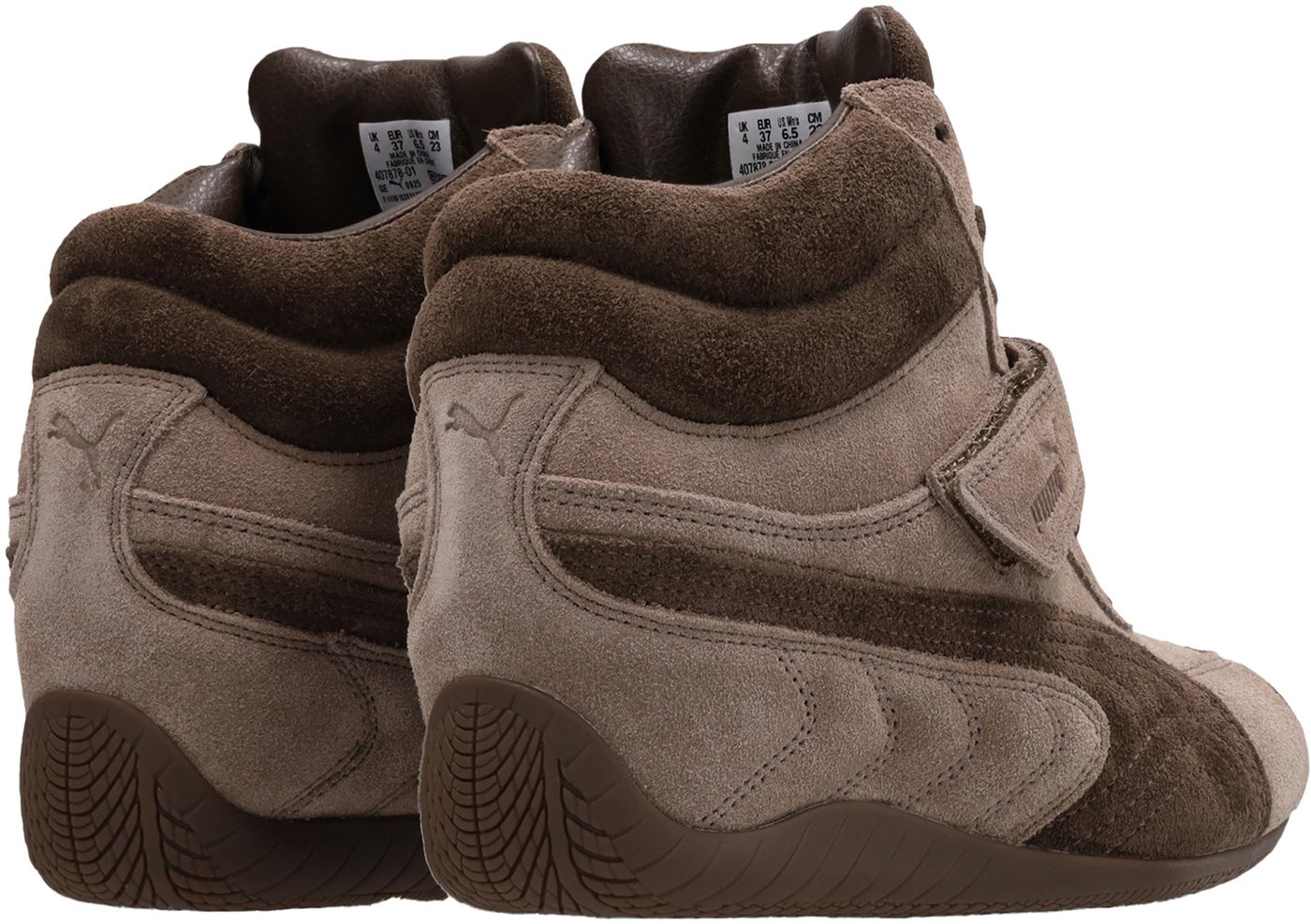 Sneakers Totally Taupe-Chocolate
