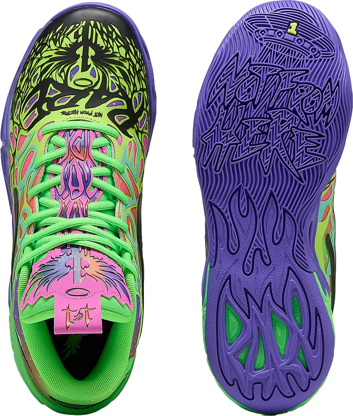 Puma MB.04 Be You Basketbalschoen Zwart