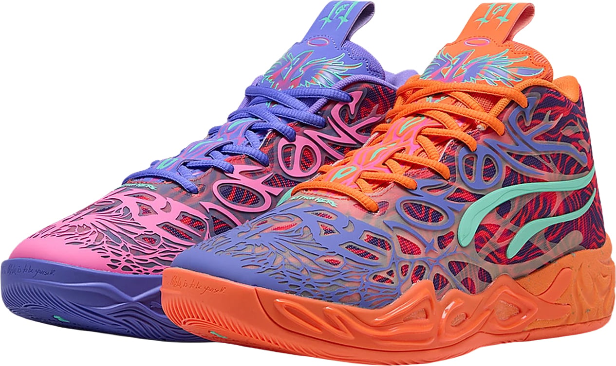Puma MB.04 Creativity Pack Basketbalschoen Paars