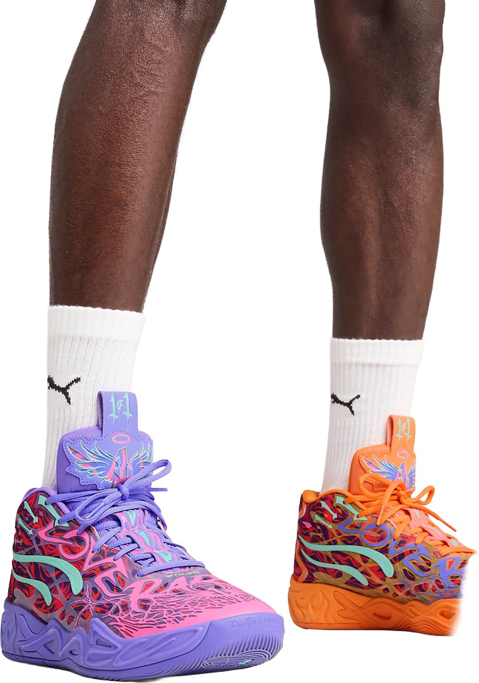Puma MB.04 Creativity Pack Basketbalschoen Paars