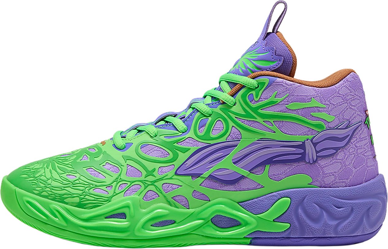 Puma MB.04 TMNT Raphael & Donatello Basketbalschoen Groen
