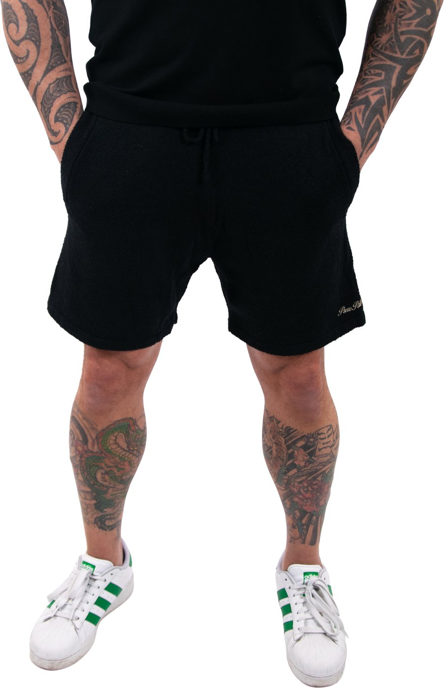 Pure Path Towel Soft Boucle Knitted Shorts