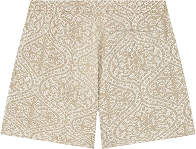 Pure Path Jacquard Pattern Shorts