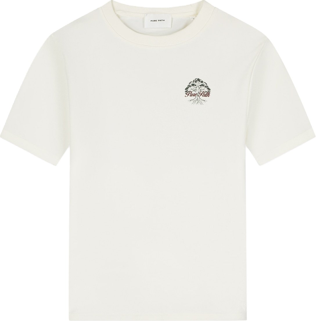 Pure Path Rooted Tree T-shirt 26030102 Ecru 54