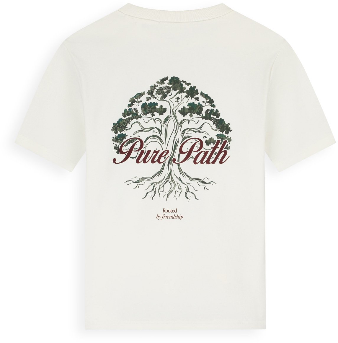 Pure Path Rooted Tree T-shirt 26030102 Ecru 54