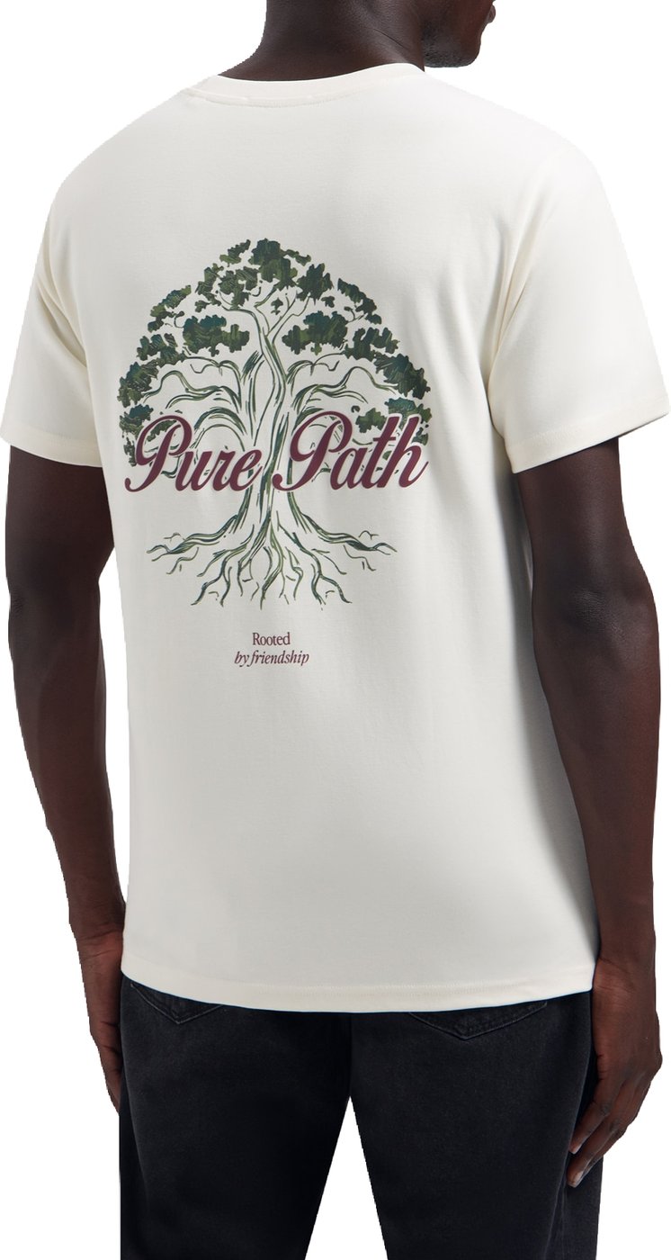 Pure Path Rooted Tree T-shirt 26030102 Ecru 54