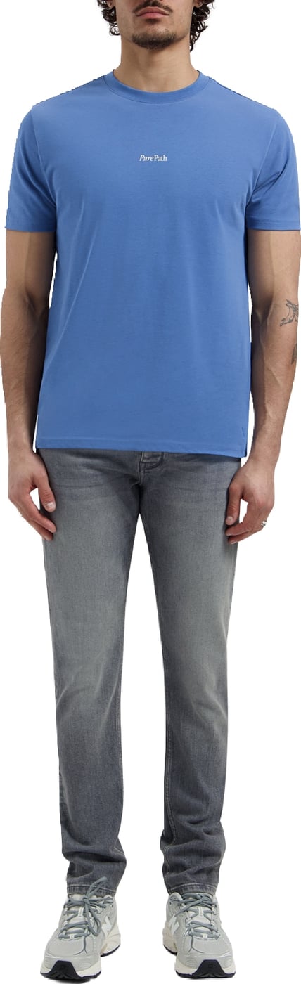 Pure Path Denim Mid Grey The Ryan Slim Fit Jeans 86 W3021