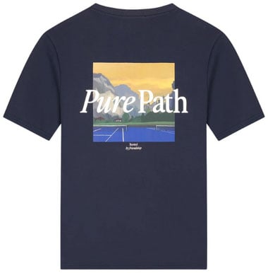 PURE PATH LANDSCAPE VIEW T-SHIRT DARK NAVY 26030104