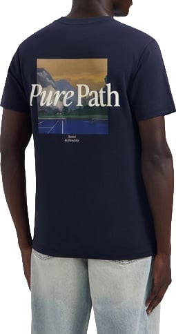 PURE PATH LANDSCAPE VIEW T-SHIRT DARK NAVY 26030104