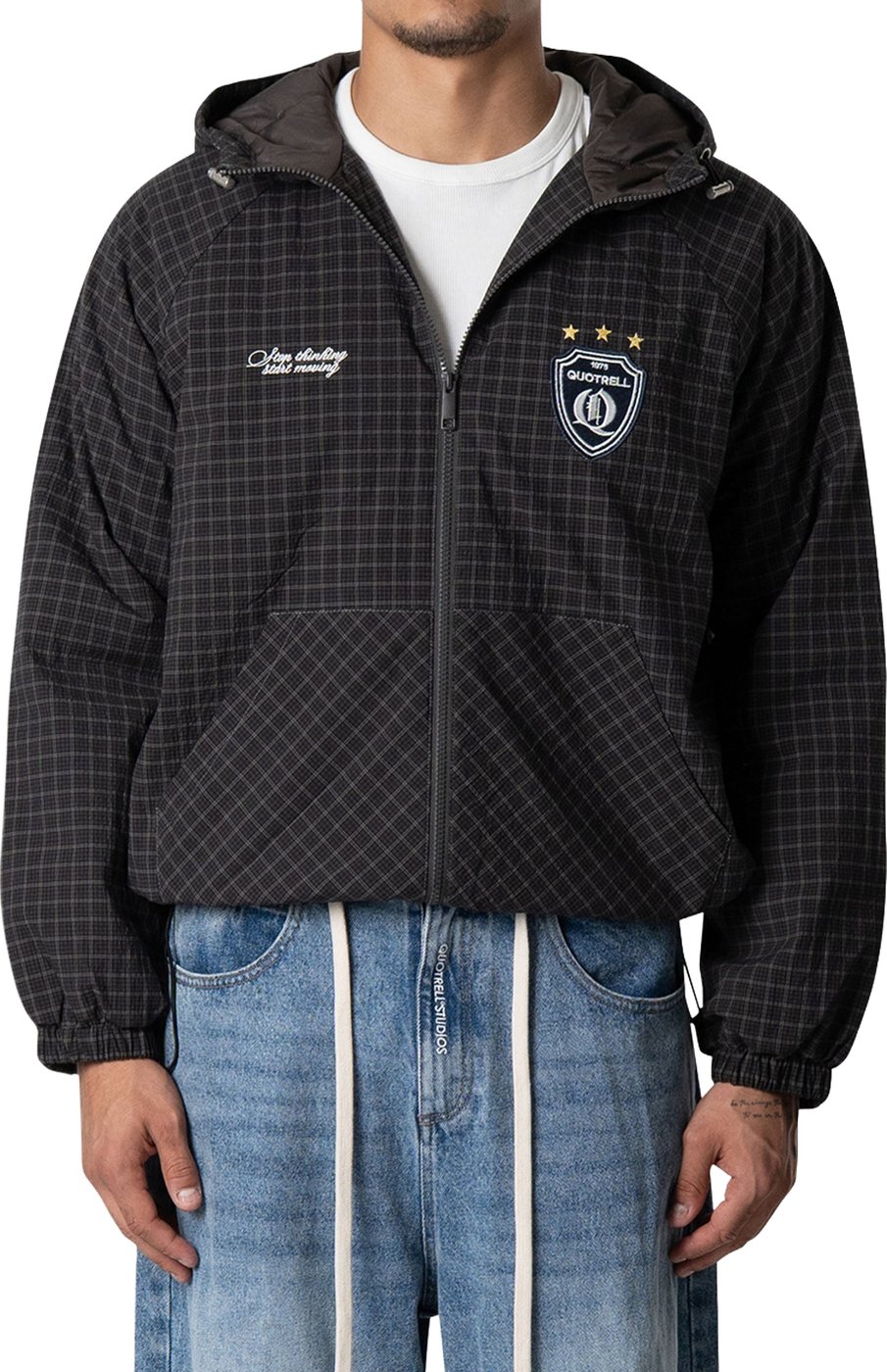 Plaid Jacket | Brown Plaid
