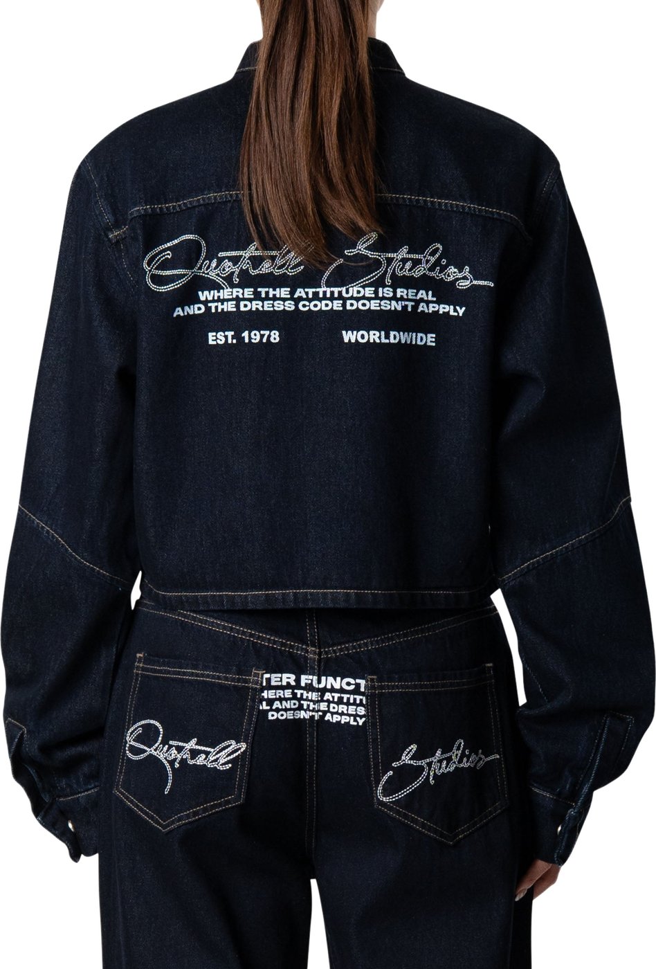 Liz Denim Jacket | Indigo