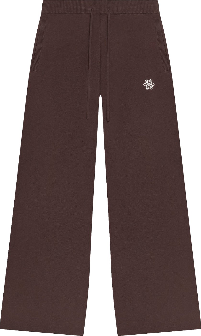 Chloe Knitted Pants | Dark Brown