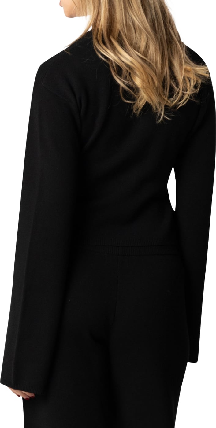 Jackie Knitted Cardigan | Black