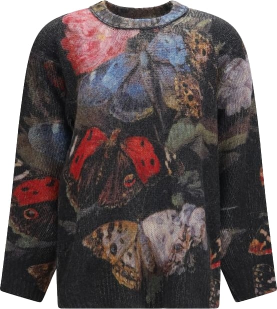 R13 Gray Cashmere Sweatshirt