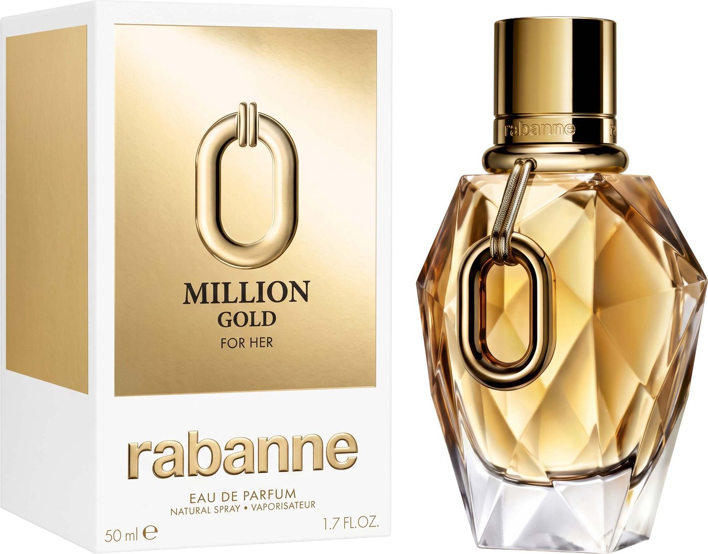 Rabanne Million Gold For Her Eau de Parfum 50 ml