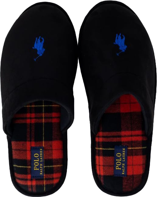 Ralph Lauren Black Polyester Slippers