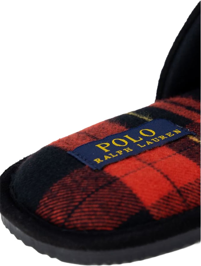 Ralph Lauren Black Polyester Slippers