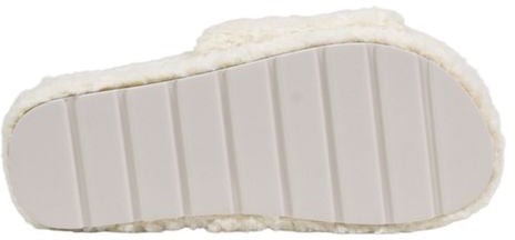 Ralph Lauren Cream Textile Slippers