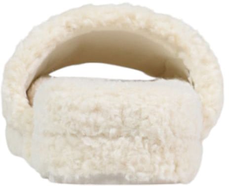 Ralph Lauren Cream Textile Slippers