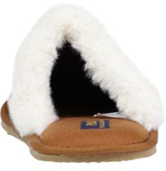 Ralph Lauren Brown Textile Slippers