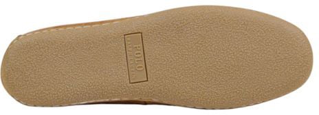 Ralph Lauren Brown Suede Leather Slippers