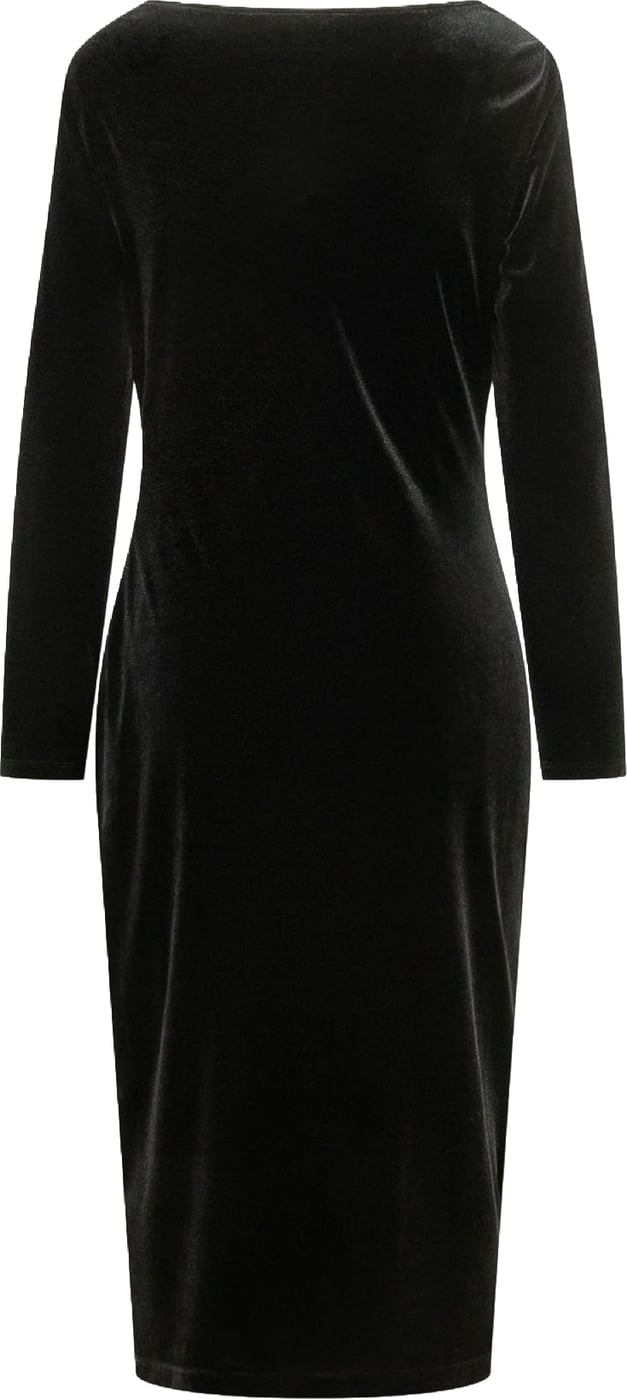 Abito Midi Slim con Drappeggio