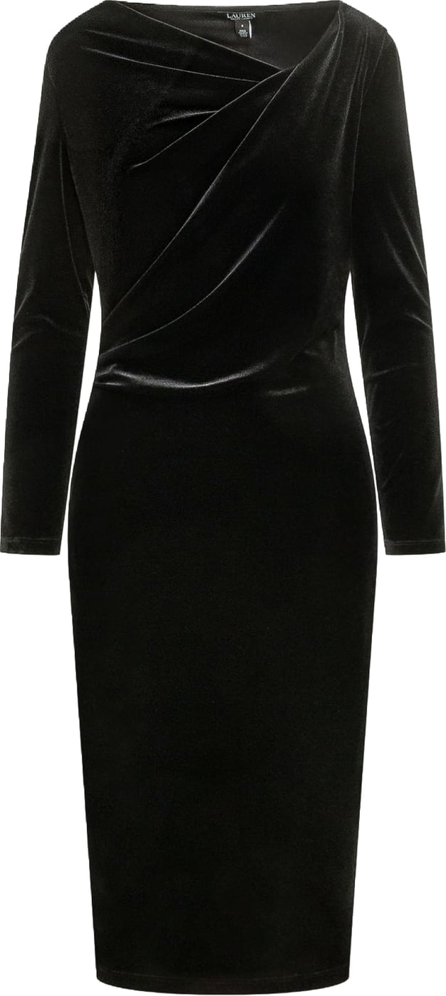 Abito Midi Slim con Drappeggio