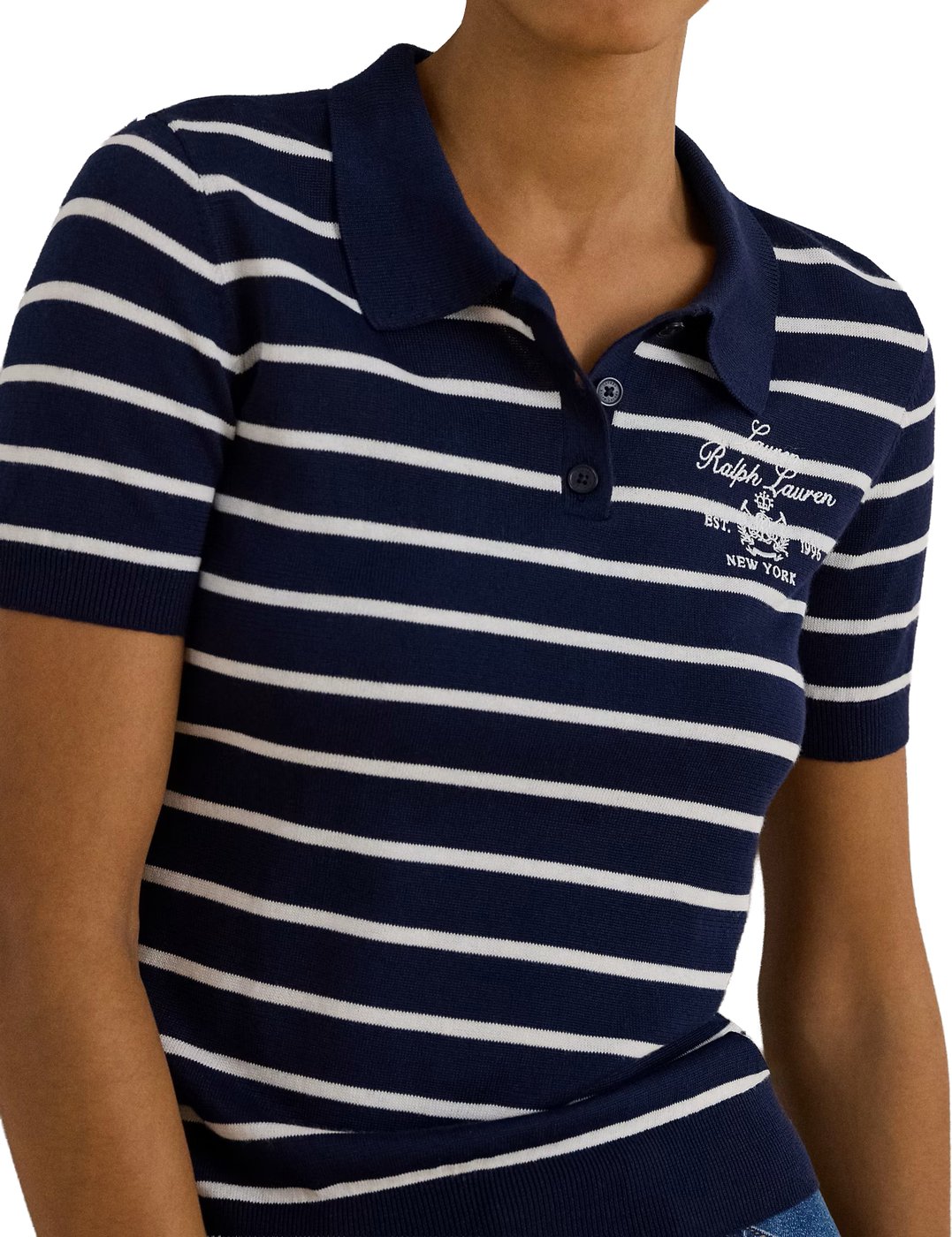 T-Shirts And Polos Navy/White