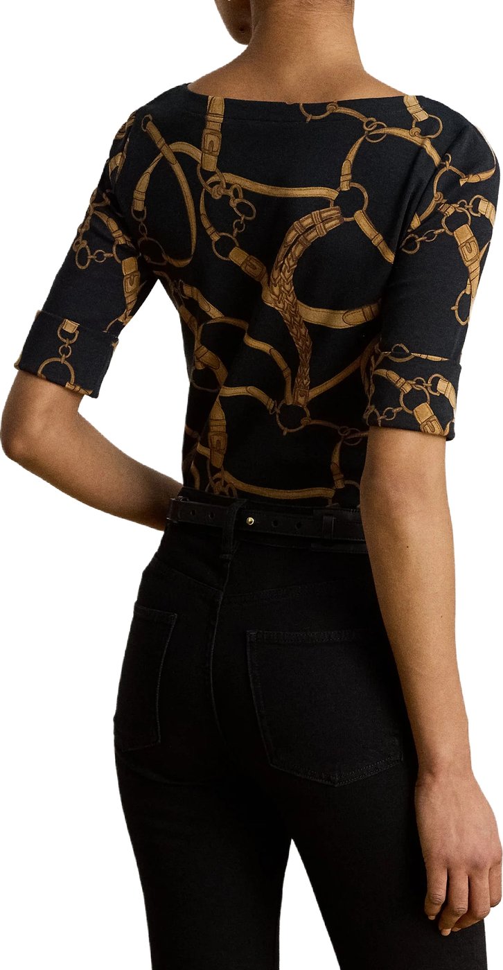 T-Shirts And Polos Black/Tan