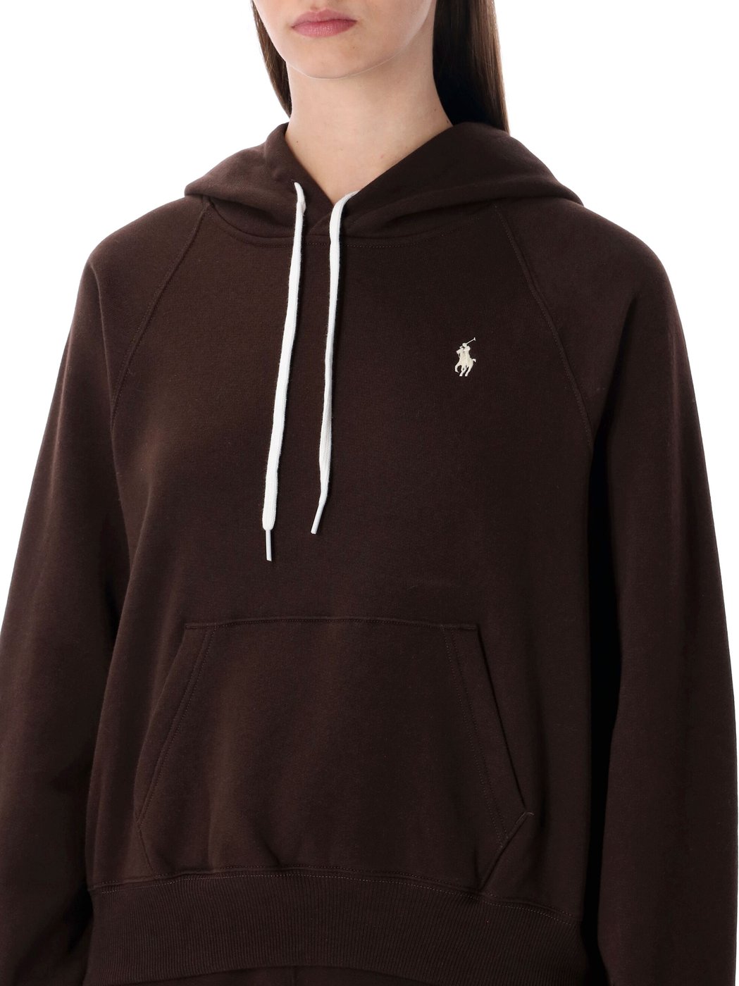 Classic Hoodie Logo Circuit Brown