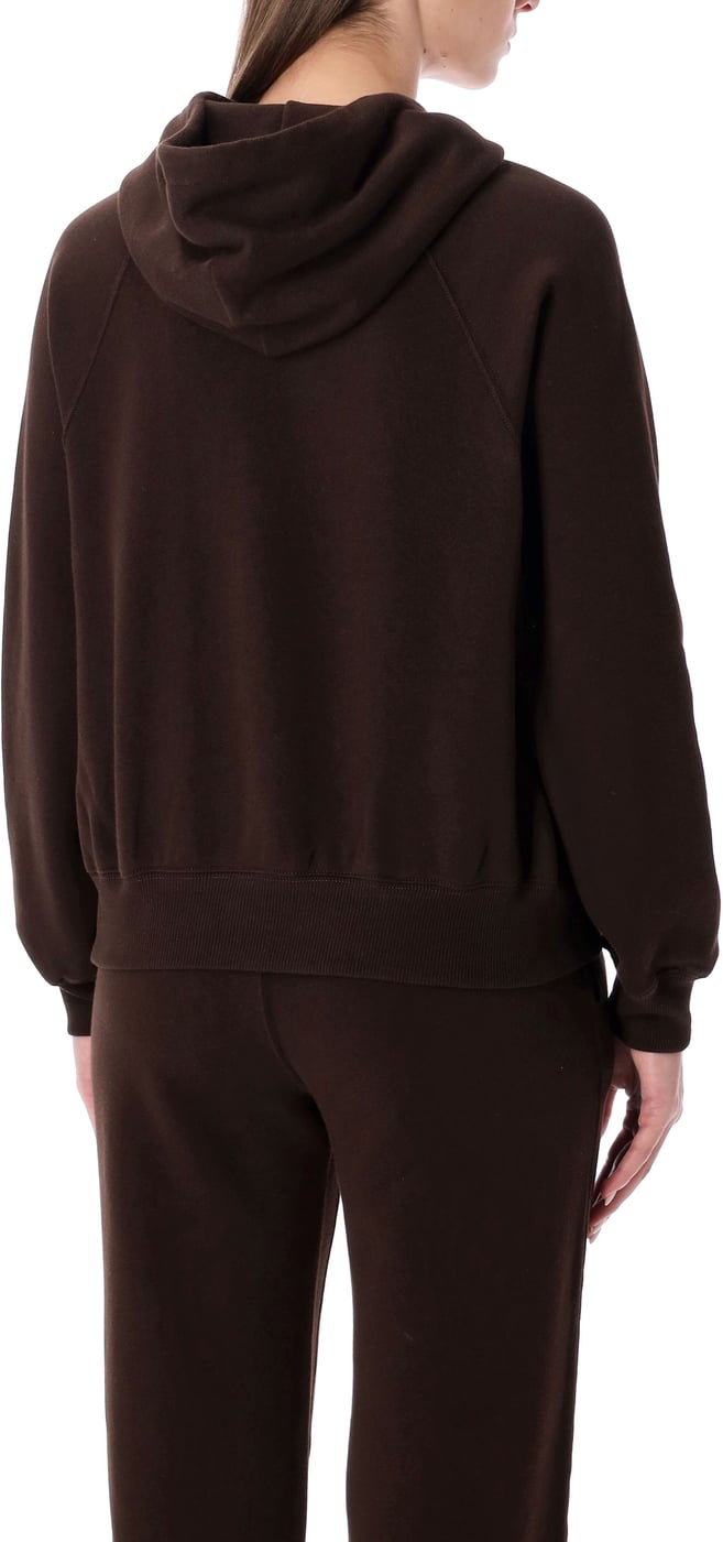 Classic Hoodie Logo Circuit Brown