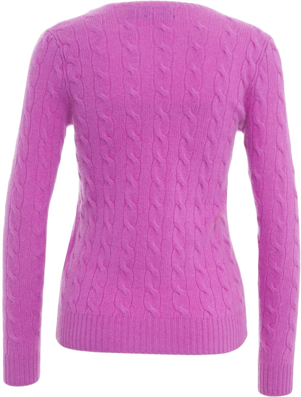 Cable knit sweater