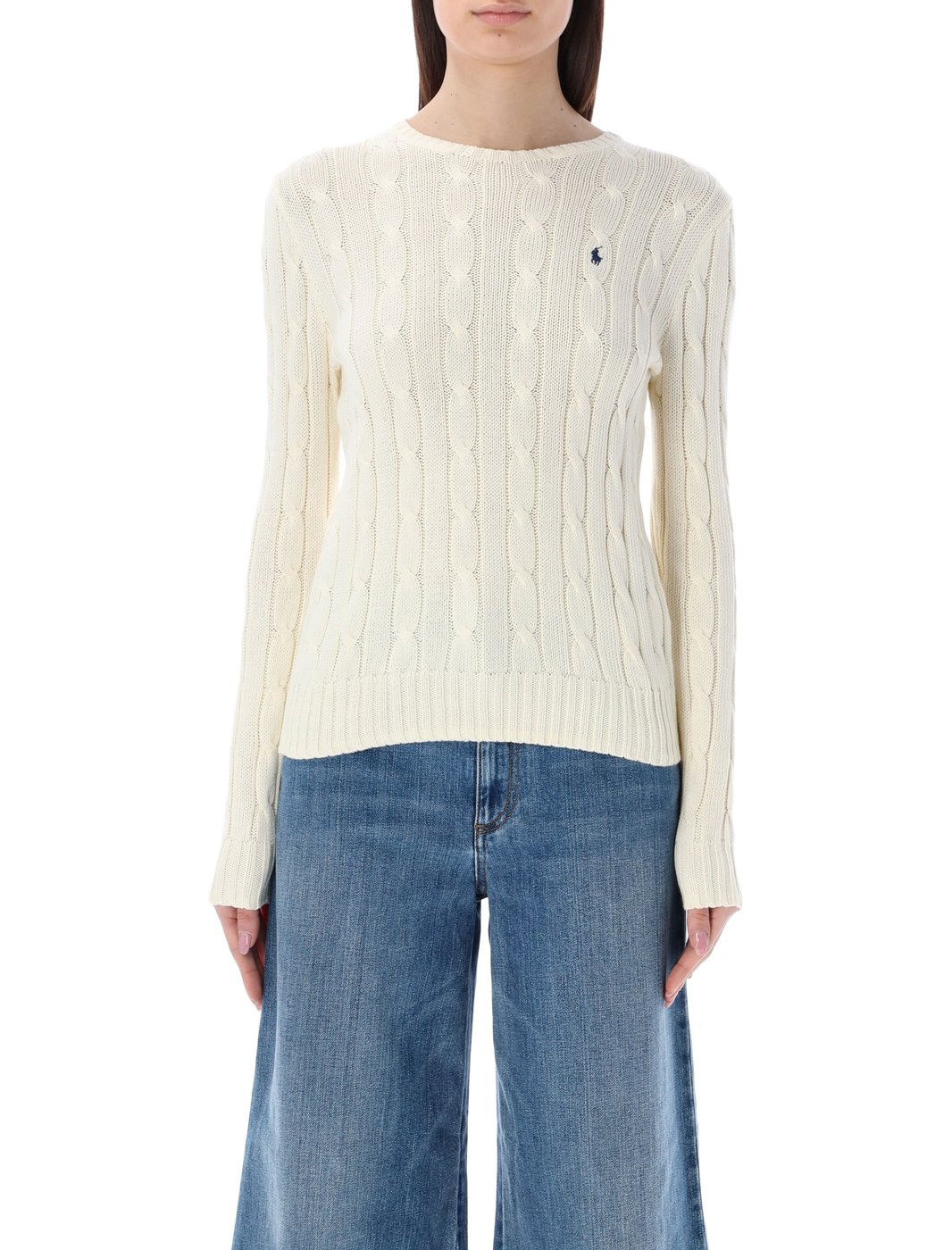Julianna Cable Knit Pullover Sweater