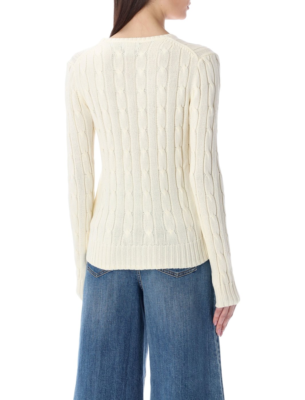 Julianna Cable Knit Pullover Sweater