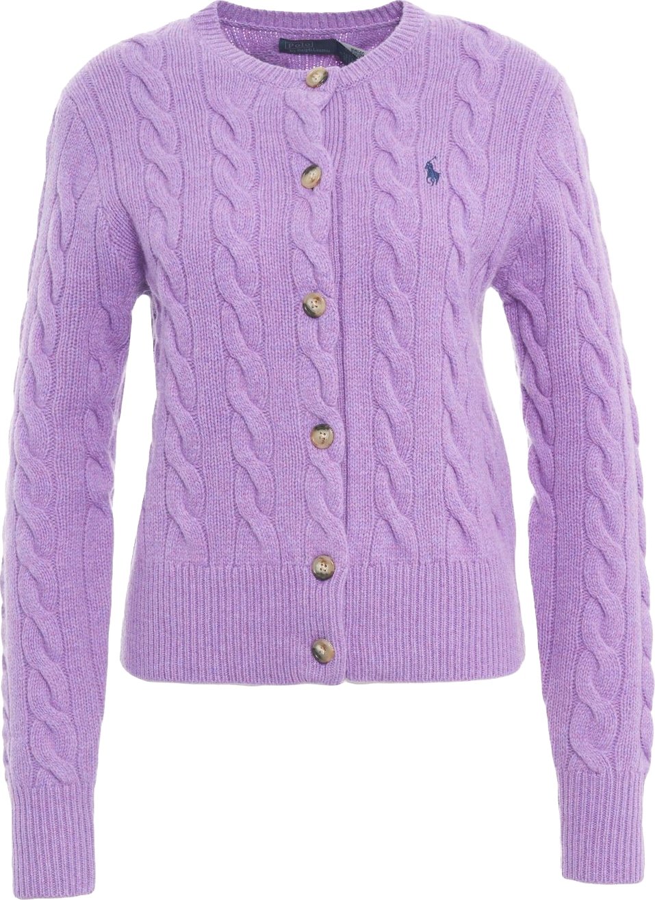 Wool blend cardigan