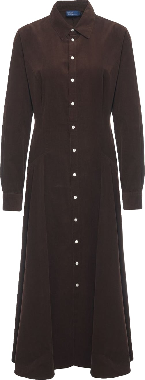 Maxi dress in corduroy