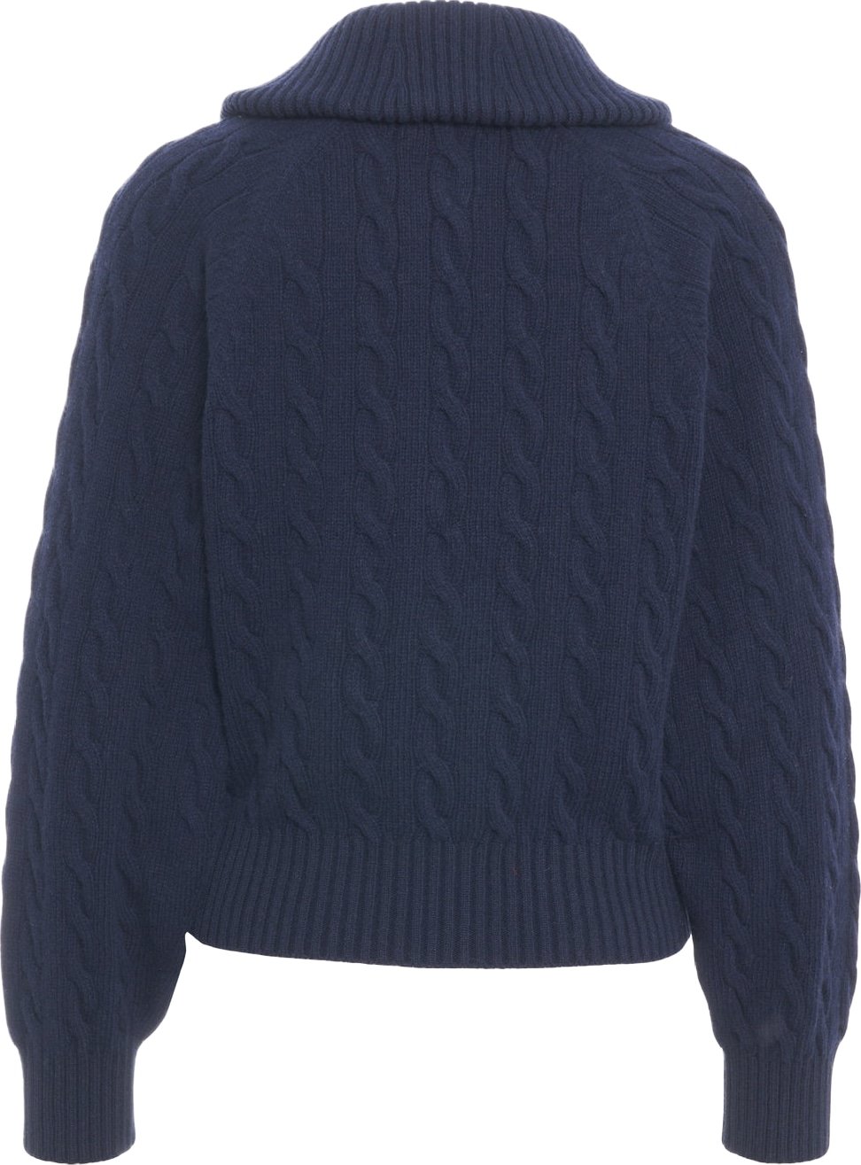 Cardigan with logo embroidery