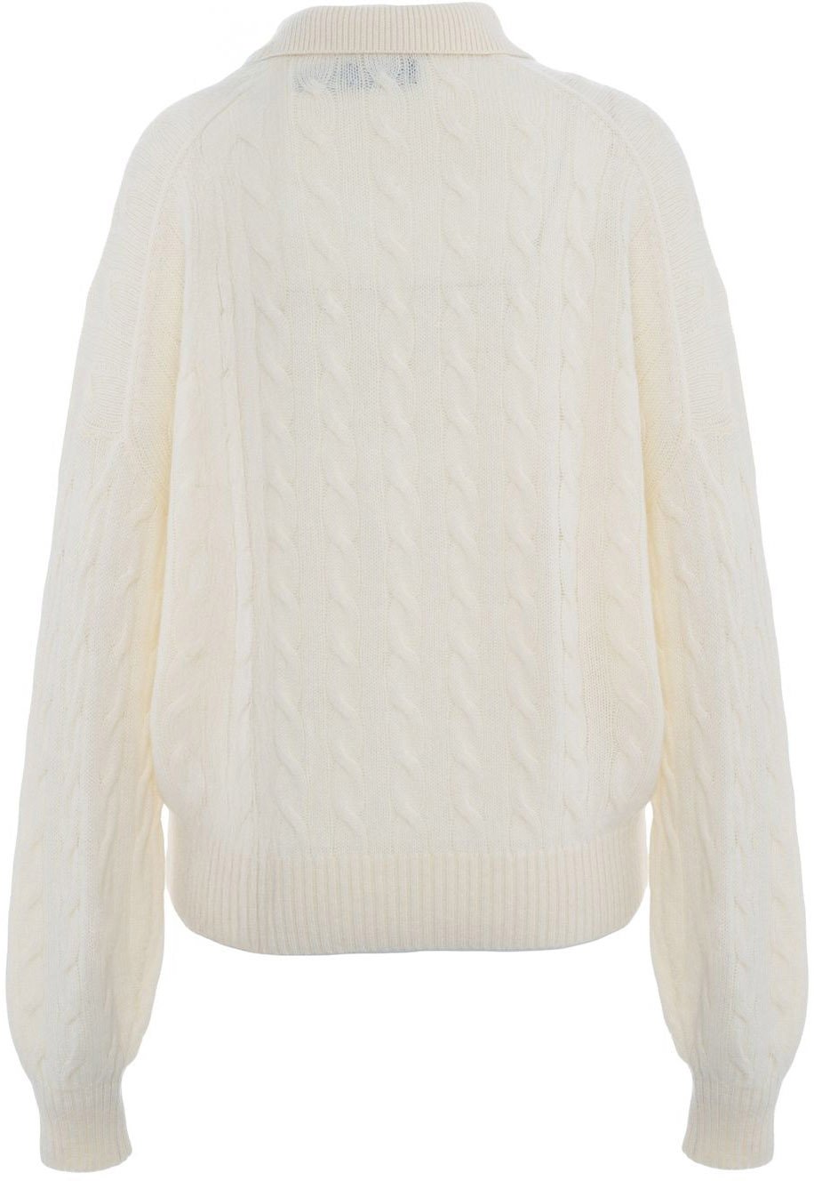 Polo collar sweater