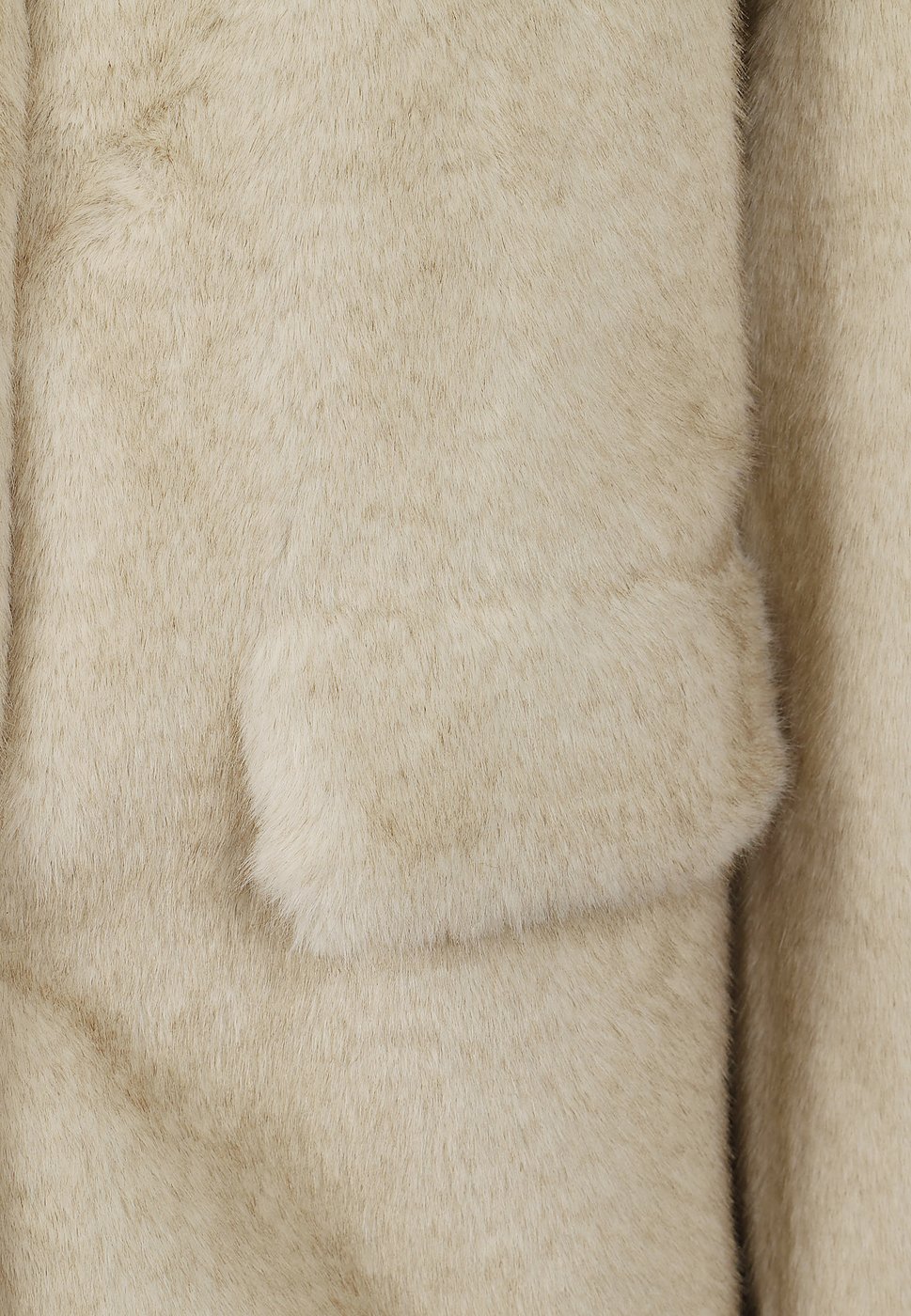 LAUREN FX MNK CLSS-LINED-COAT