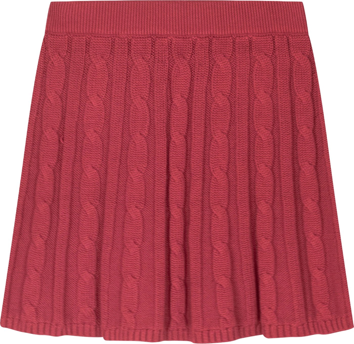 Minigonna in Maglia a Trecce