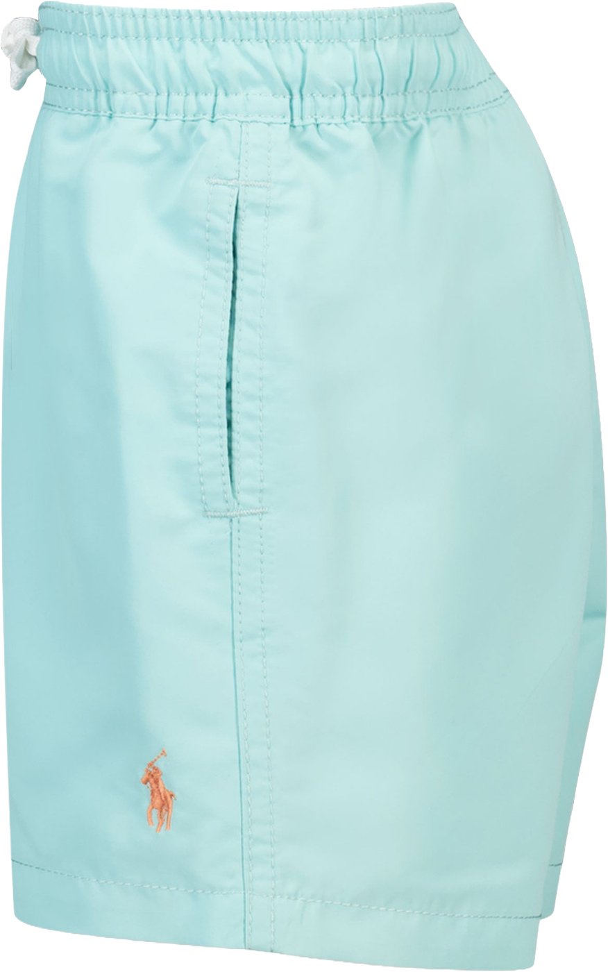 Ralph Lauren Kinder Jongens Zwemkleding In Turquoise
