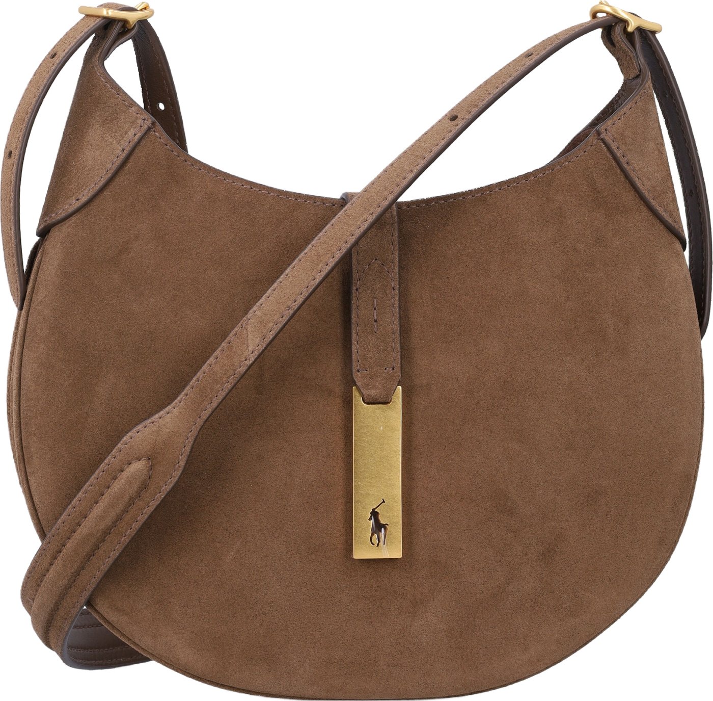 Small Shoulder Polo Id Ginger Bread